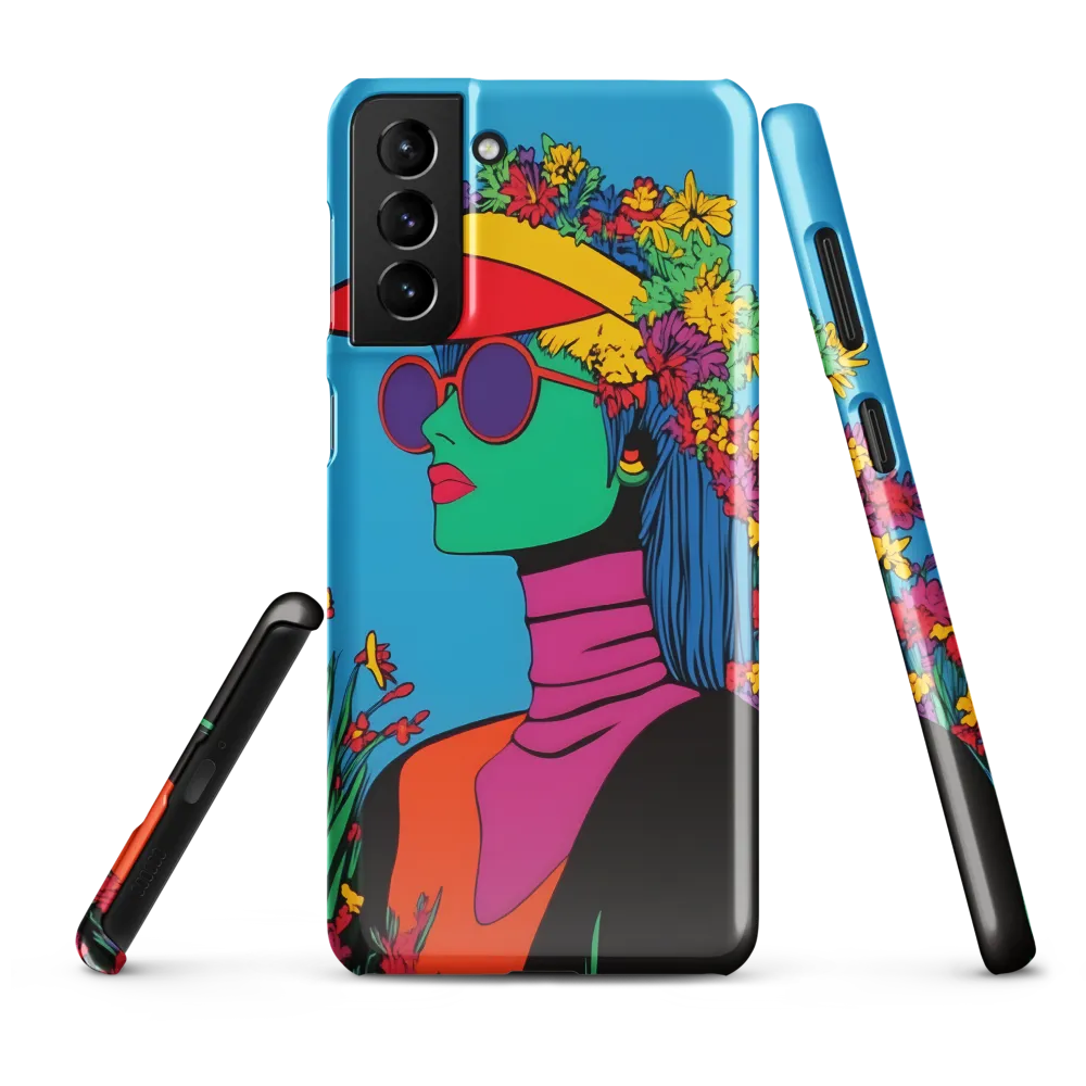 Botanical Elegance | Phone Case |  S21 Plus | Snap Case | Glossy