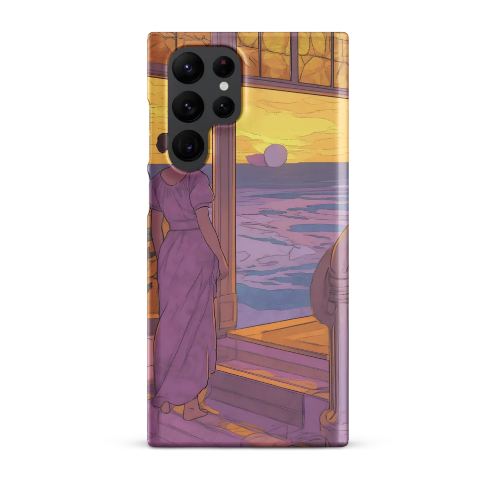 Whispers of the Sunset | Phone Case |  S22 Ultra | Snap Case | Matte