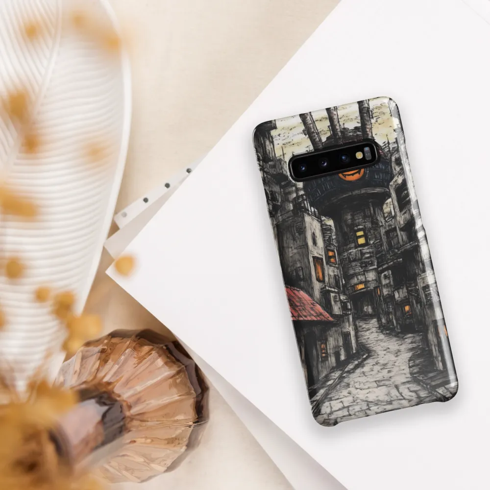 The Smiling Overlord of the Dystopian City | Phone Case |  S10 Plus | Snap Case | Glossy