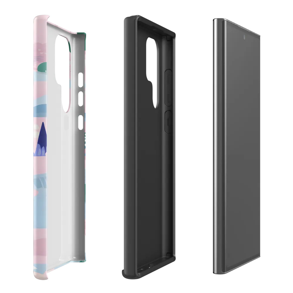 Whimsical Reflections: A Journey Through Landscapes | Phone Case |  S22 Ultra | Tough Case | Matte
