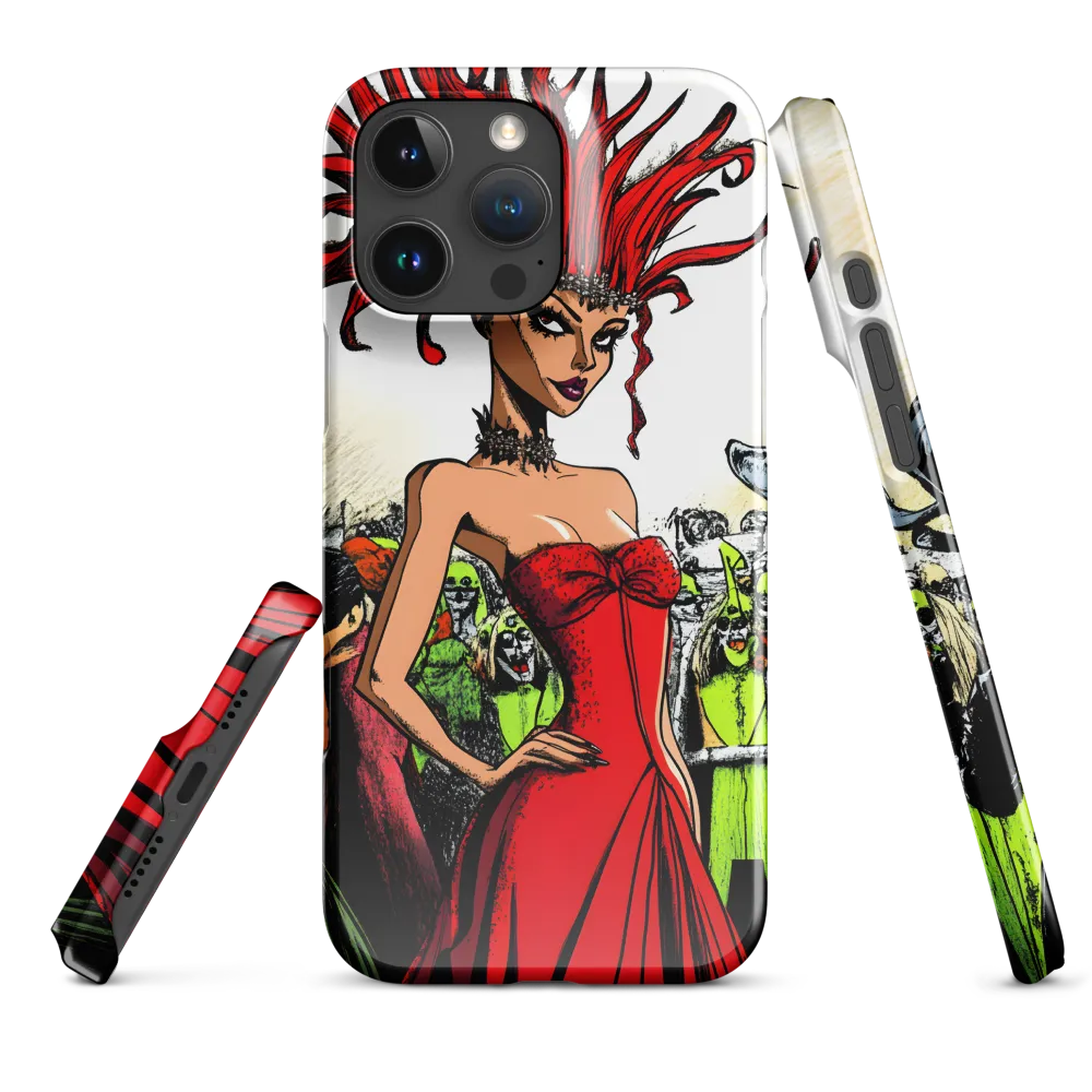 Fiery Elegance: A Fashion Statement