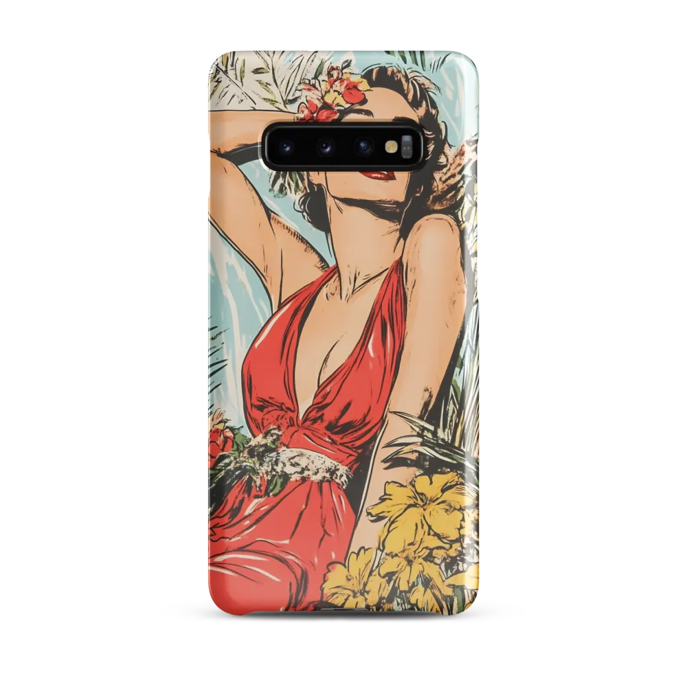 Tropical Allure | Phone Case |  S10 Plus | Snap Case | Glossy