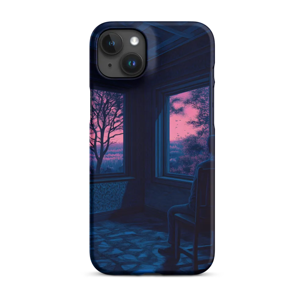 Reflections of Solitude | Phone Case |  15 Plus | Snap Case | Matte