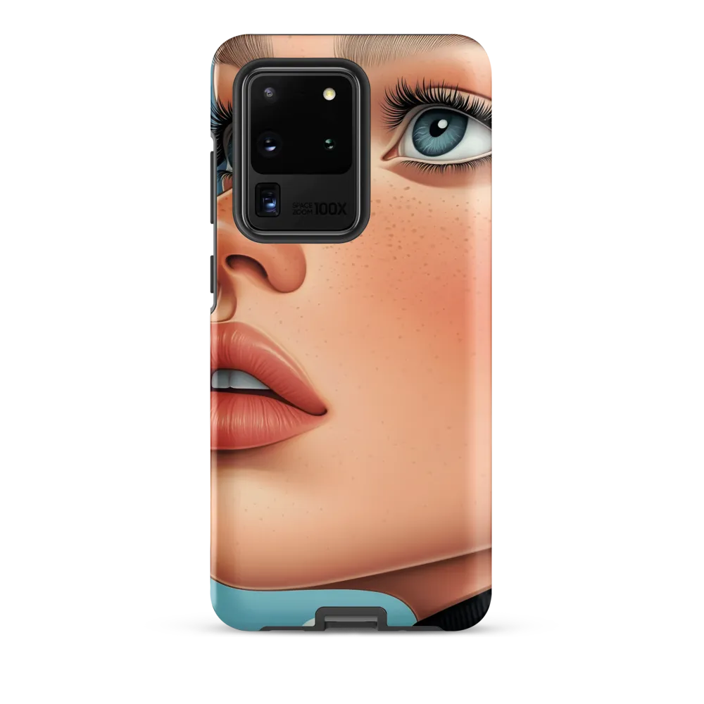 Serenity in Blue | Phone Case |  S20 Ultra | Tough Case | Matte