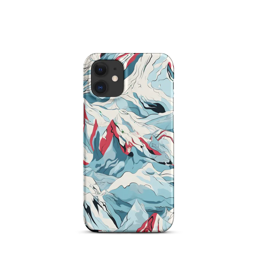 Majestic Peaks of Serenity | Phone Case |  12 Mini | Snap Case | Matte