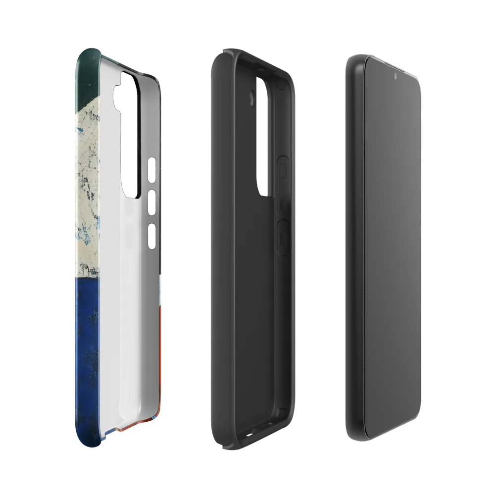Geometric Tension: An Abstract Exploration | Phone Case |  S22 | Tough Case | Glossy