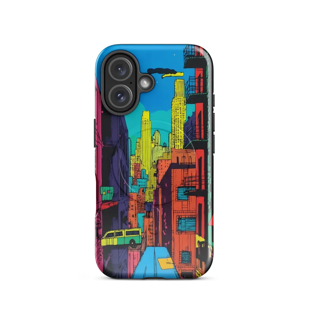 Urban Vibrance: A Pop Art Cityscape