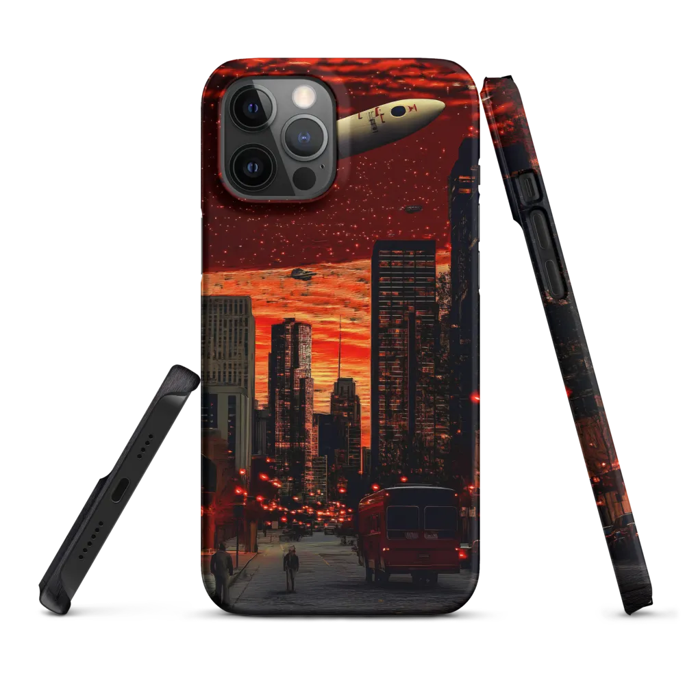 Cosmic Urban Symphony | Phone Case |  12 Pro Max | Snap Case | Matte