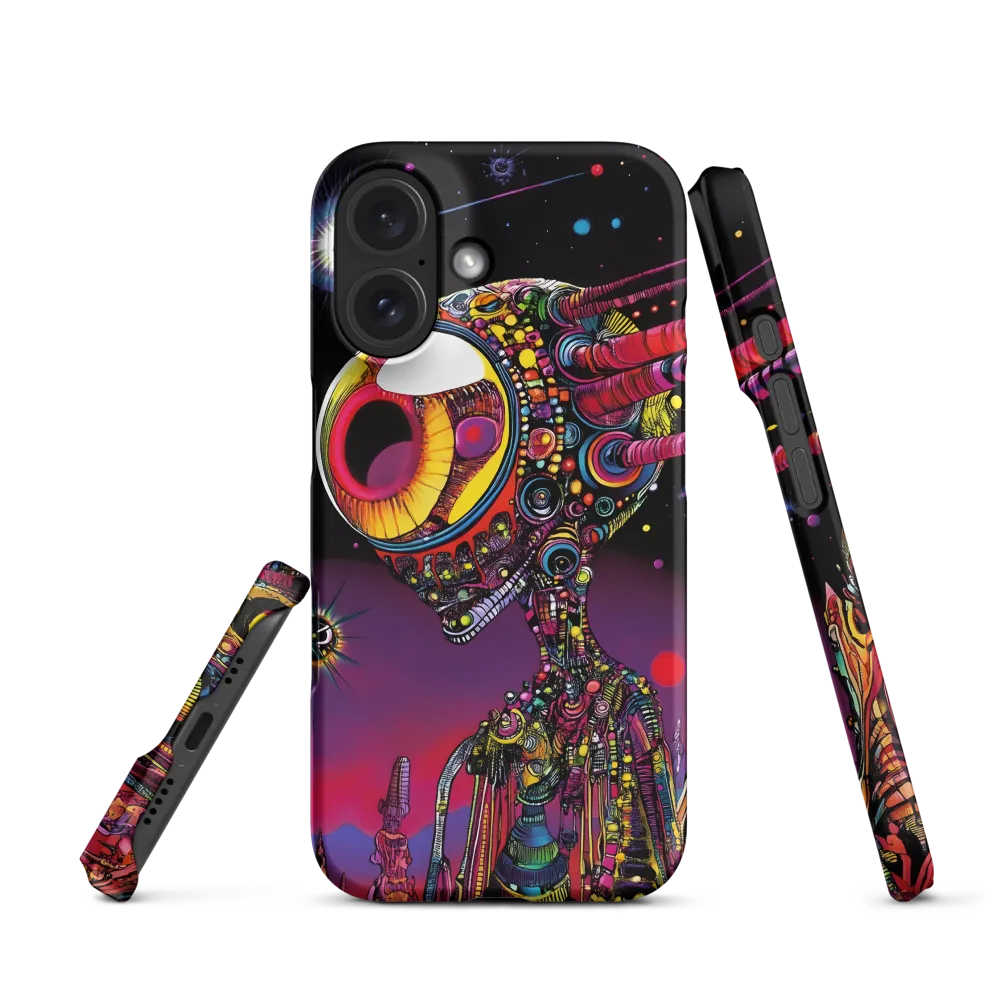 Cosmic Alien Odyssey | Phone Case |  16 | Snap Case | Matte