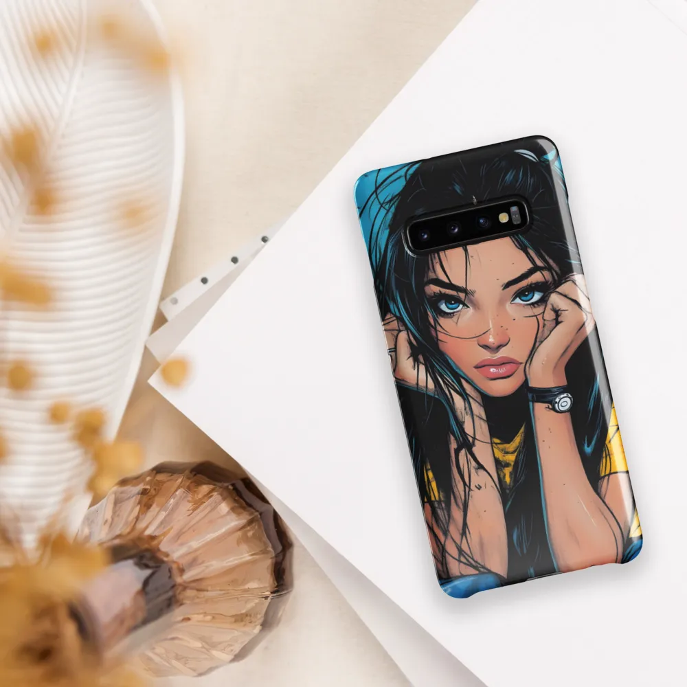 Contemplation in Color | Phone Case |  S10 Plus | Snap Case | Glossy