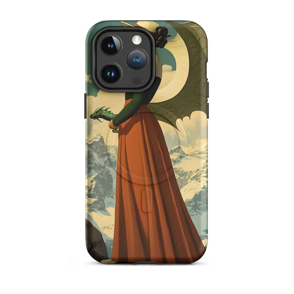 Mystic Harmony: The Dragon Keeper | Phone Case |  14 Pro Max | MagSafe® Tough Case | Matte