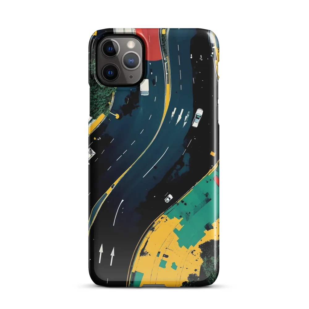 Urban Flow: Aerial Insights | Phone Case |  11 Pro Max | Snap Case | Glossy