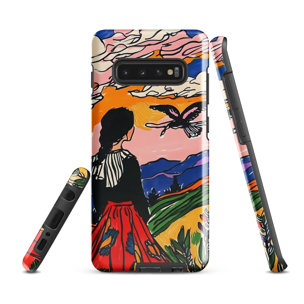 A Journey into Freedom | Phone Case |  S10 Plus | Tough Case | Glossy