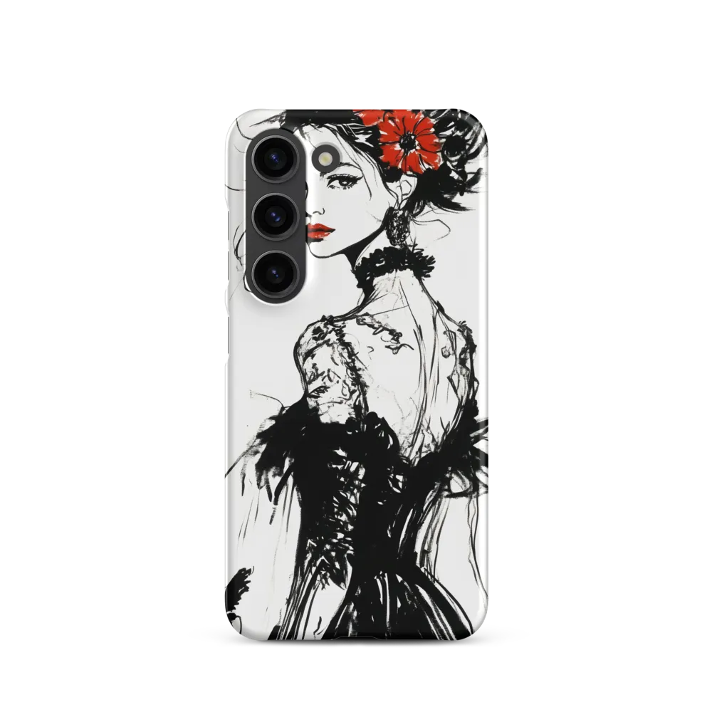 Elegance in Black and Red