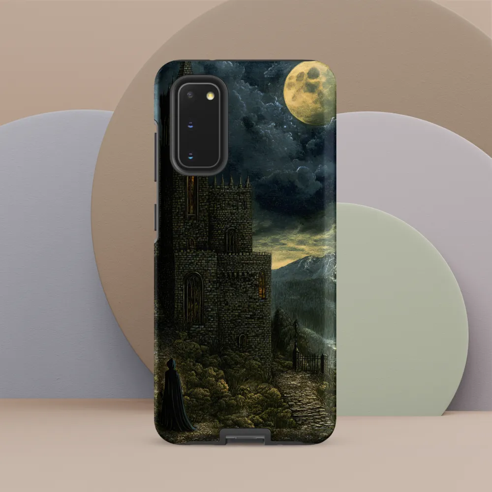 Whispers of the Moonlit Castle | Phone Case |  S20 | Tough Case | Matte