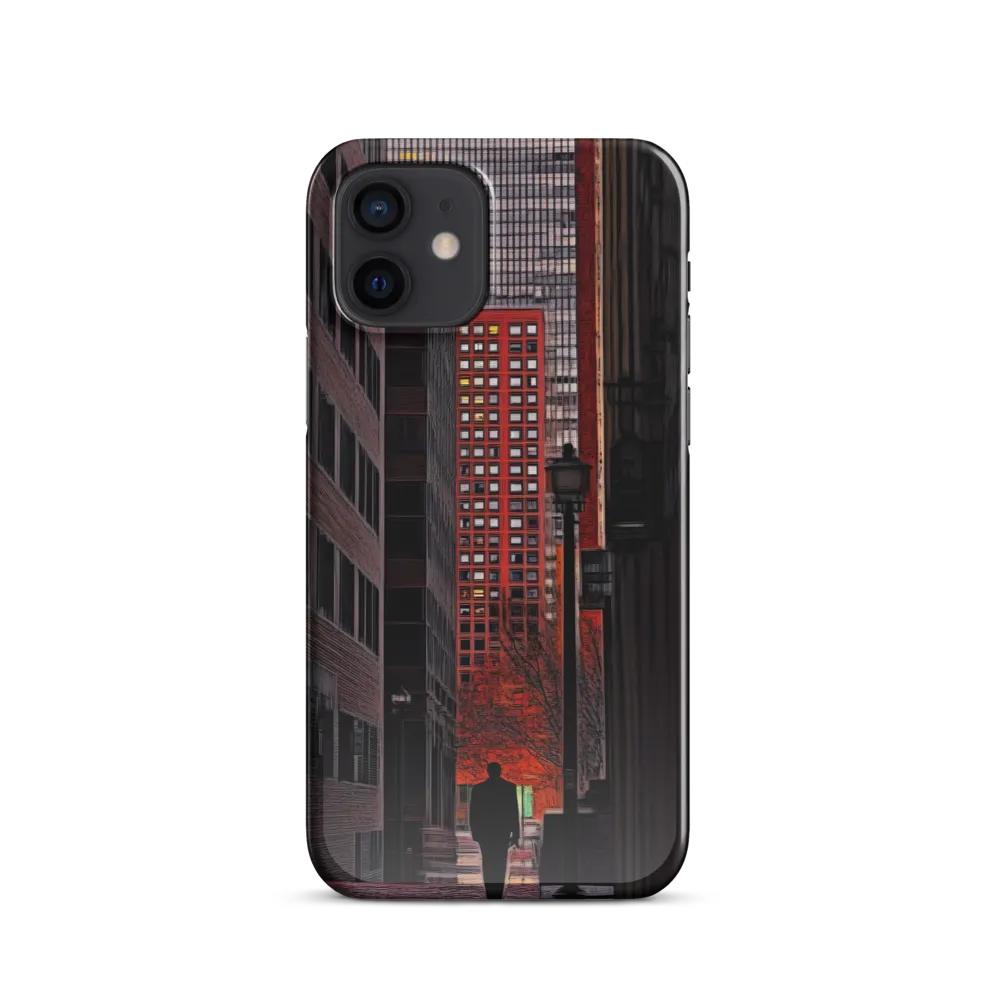 Solitude in the City | Phone Case |  12 | Snap Case | Glossy