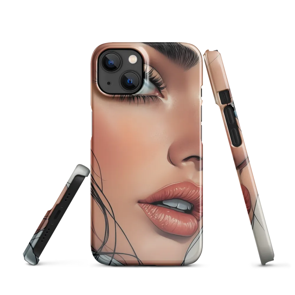 Iris & Skin — Close-Up Portrait