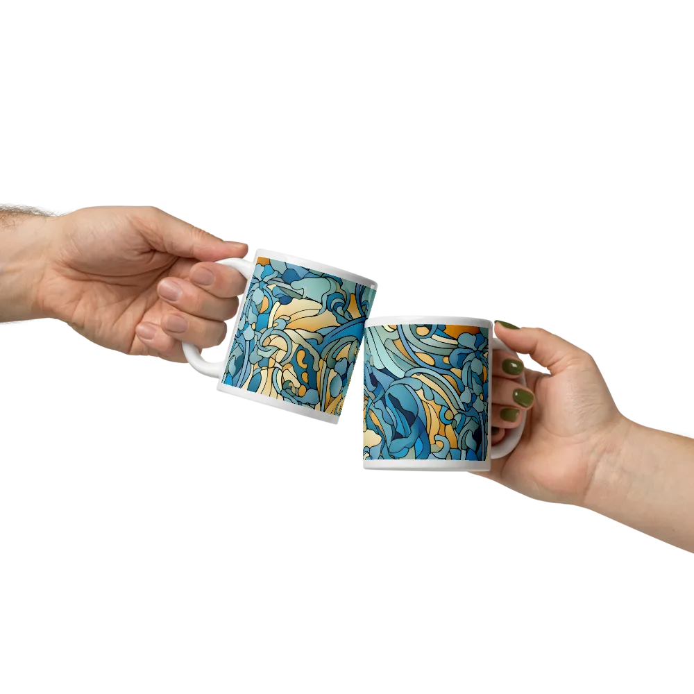 Dancing Waves of the Ocean | Mugs | Multiple Sizes & Colors