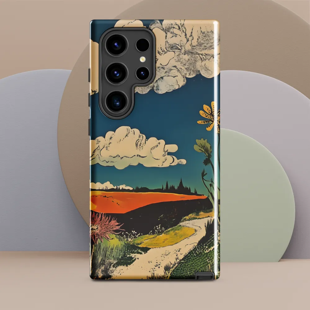 Surreal Blooming Landscape
