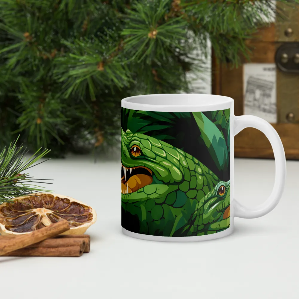 Fierce Crocodilian Medley | Mugs | Multiple Sizes & Colors