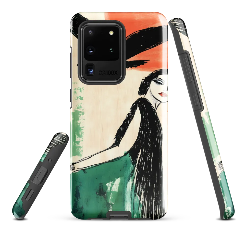 Elegance in Flight | Phone Case |  S20 Ultra | Tough Case | Glossy