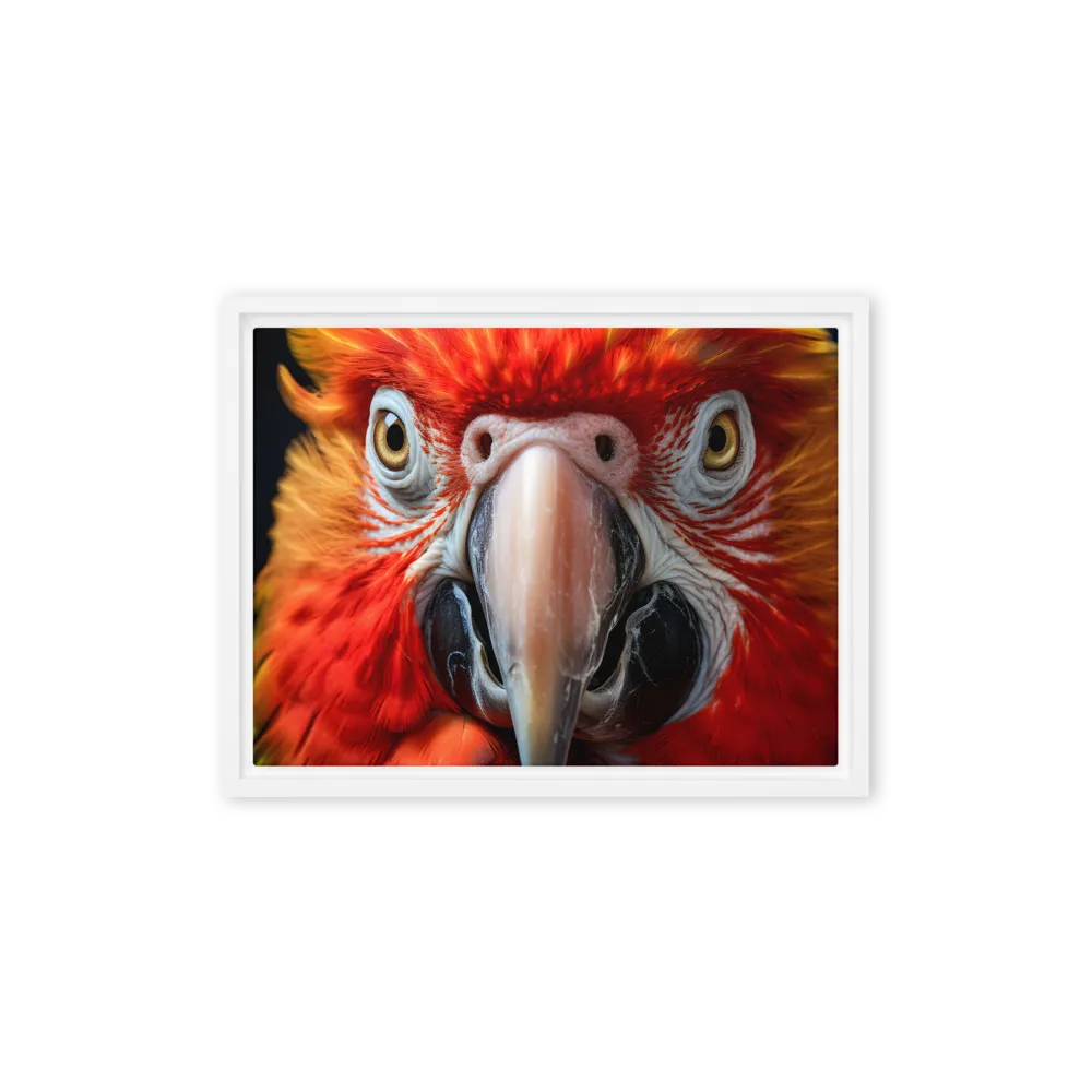 The Fiery Gaze of the Parrot