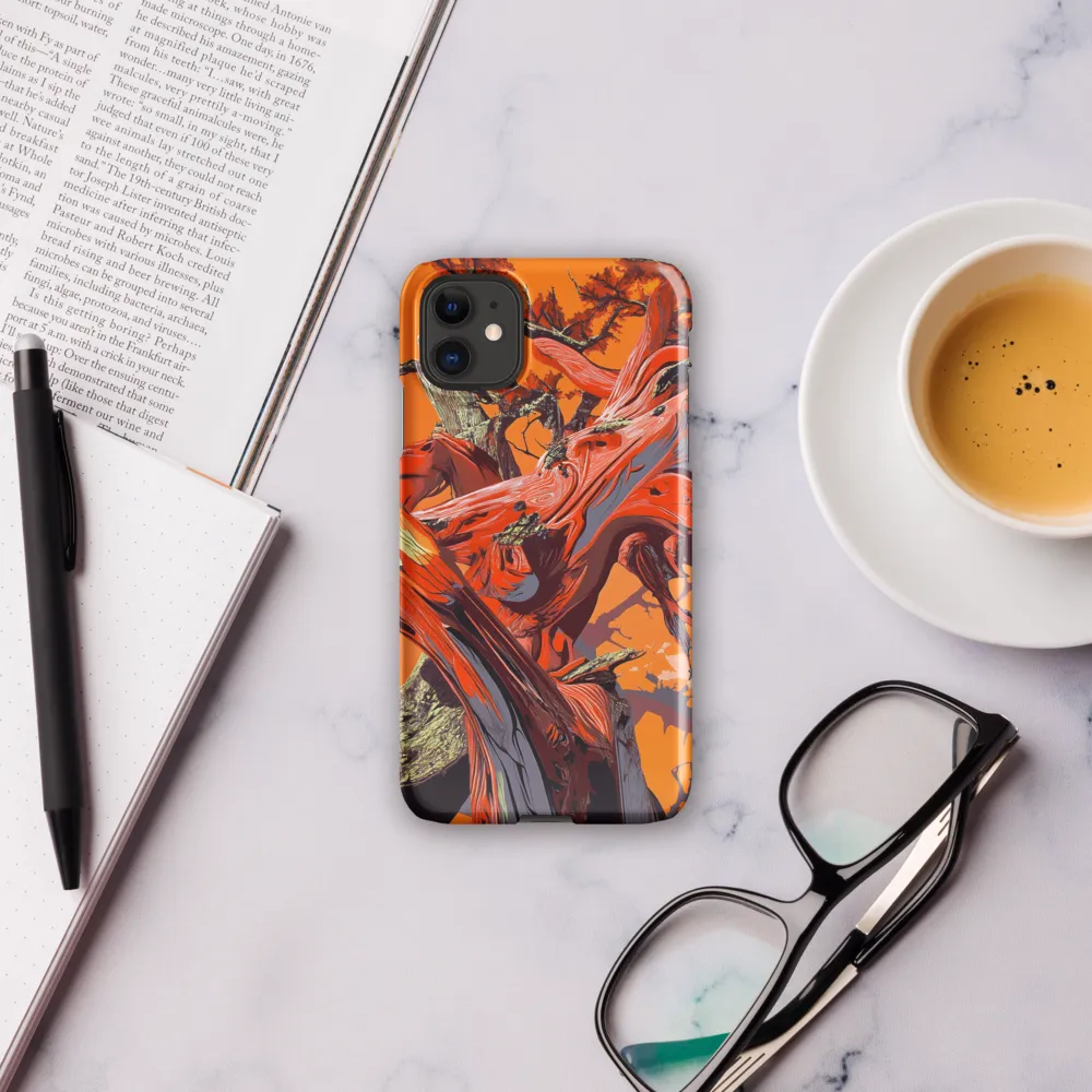 Life in Motion: An Abstract Tree | Phone Case |  11 | Snap Case | Glossy