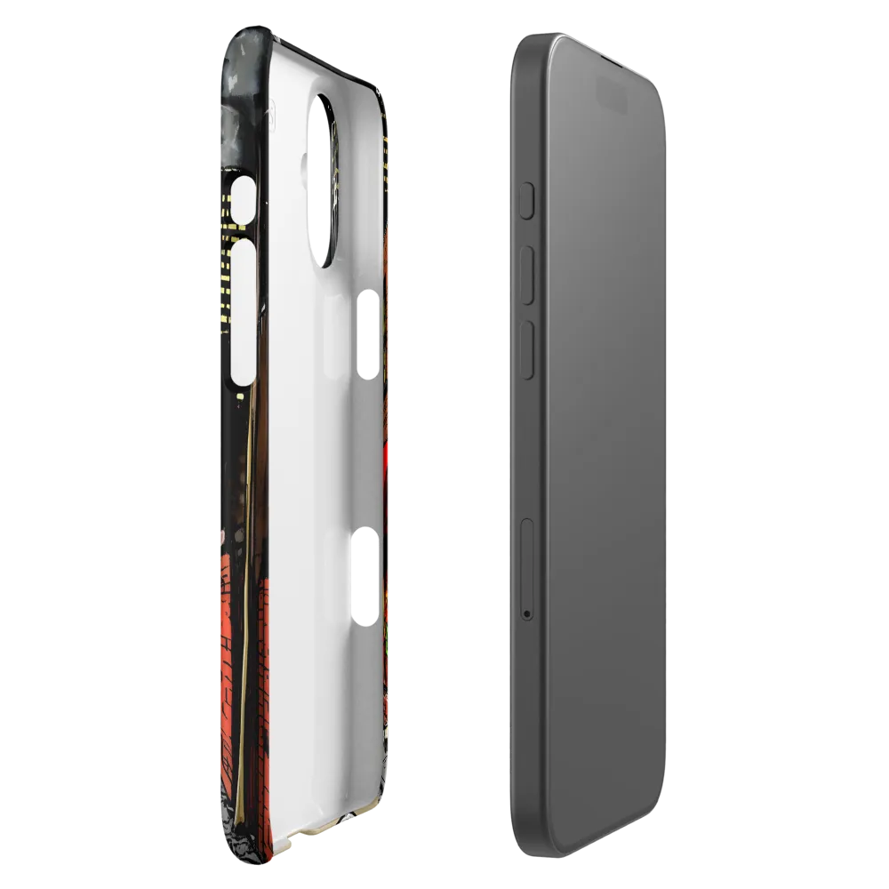 Nocturnal Cityscape: The Hidden Alley | Phone Case |  16 Plus | Snap Case | Matte