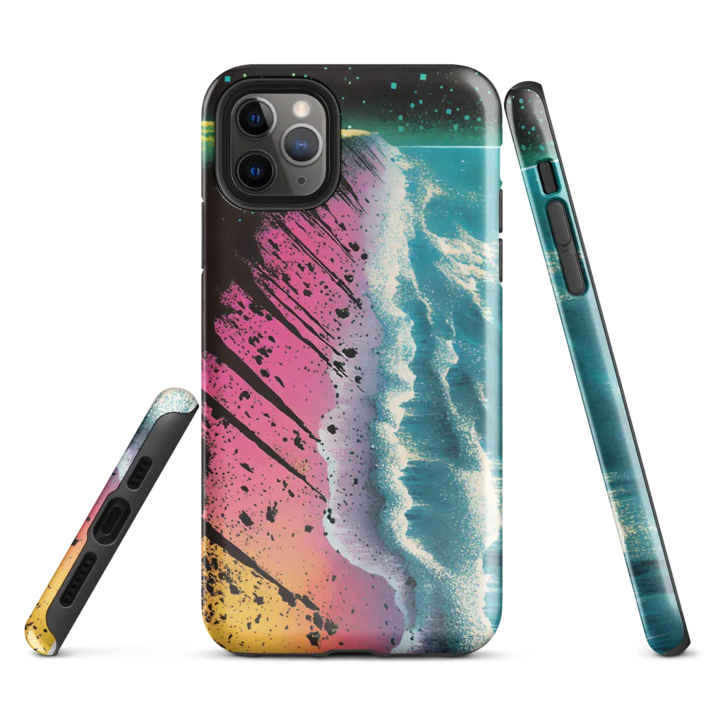 Cosmic Serenity at the Shore | Phone Case |  11 Pro Max | Tough Case | Glossy