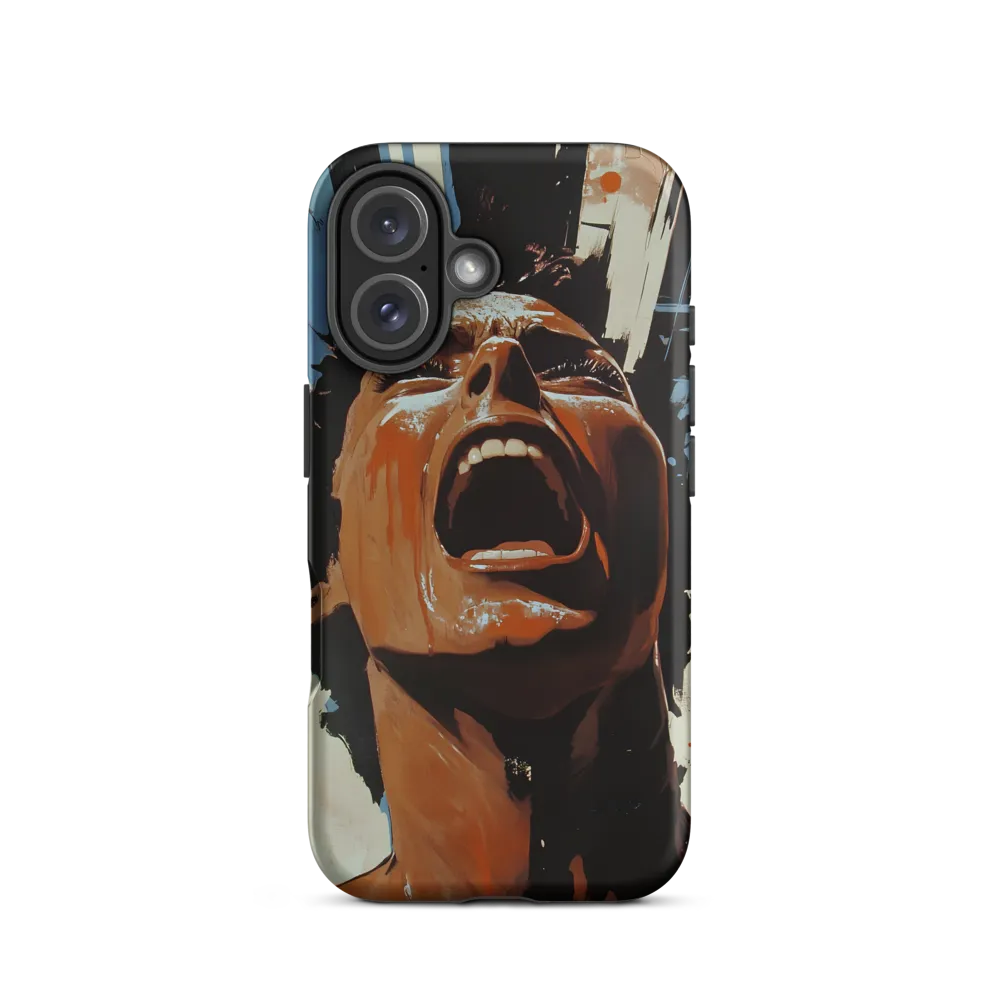 Raw Emotion: The Anguish Within | Phone Case