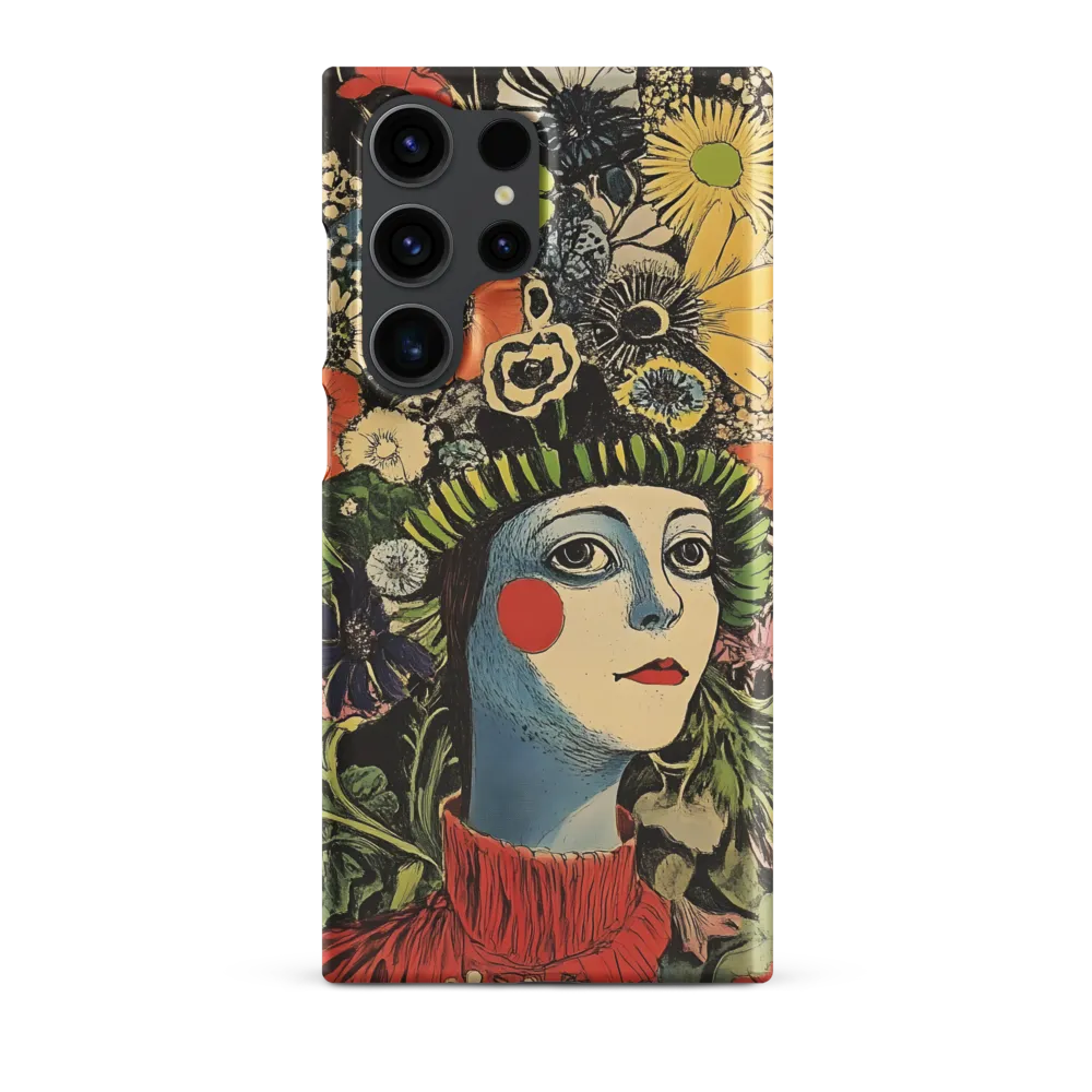Floral Whimsy: A Portrait of Nature's Embrace