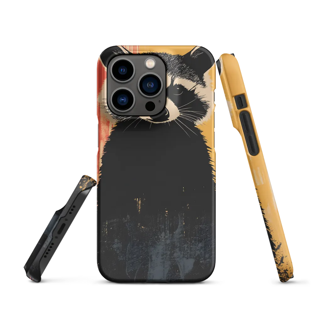 Whimsical Raccoon Portrait