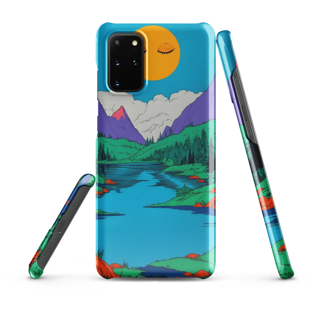 Whimsical Serenity in Vibrant Colors