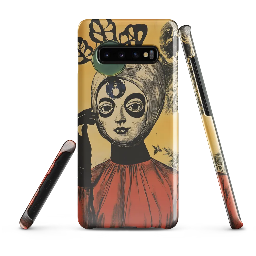 Enigmatic Portrait of Surrealism | Phone Case |  S10 Plus | Snap Case | Glossy