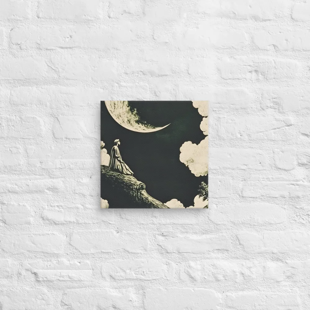 Whispers of the Moon | Canvas | 12″×12″