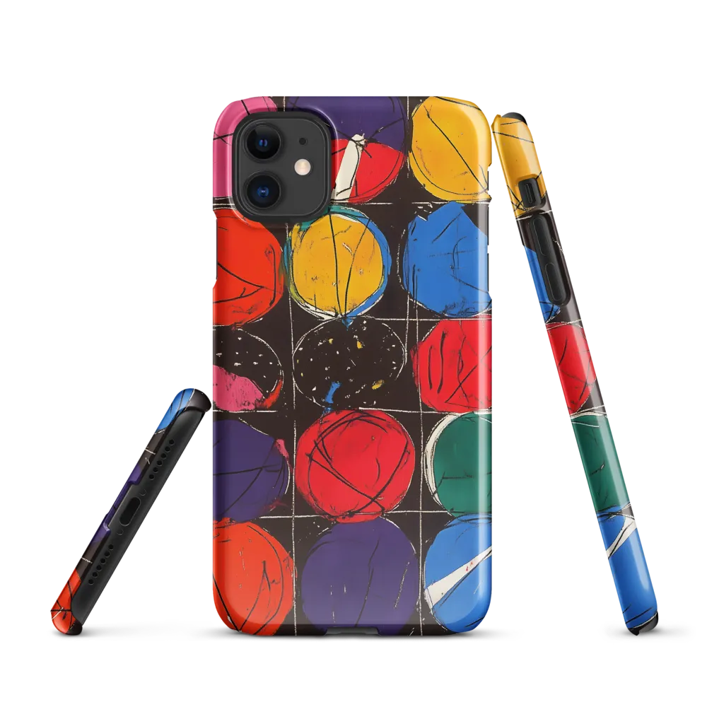 Colorful Circles in Abstract Harmony