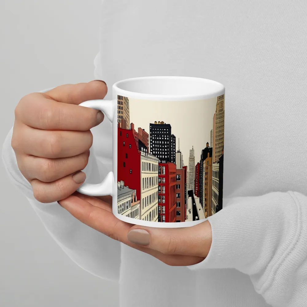 Urban Shadows | Mug with White inside | 11 oz