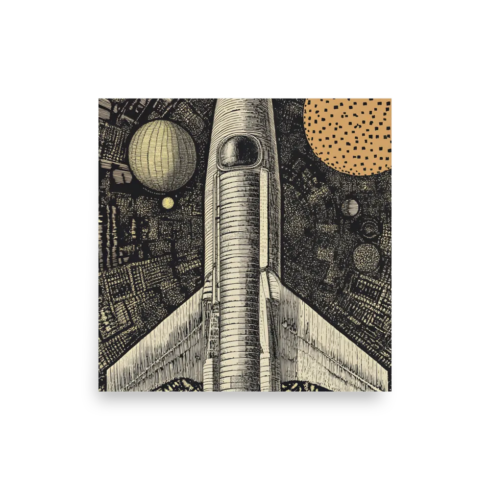 Voyage to the Unknown | Poster | 12″×12″