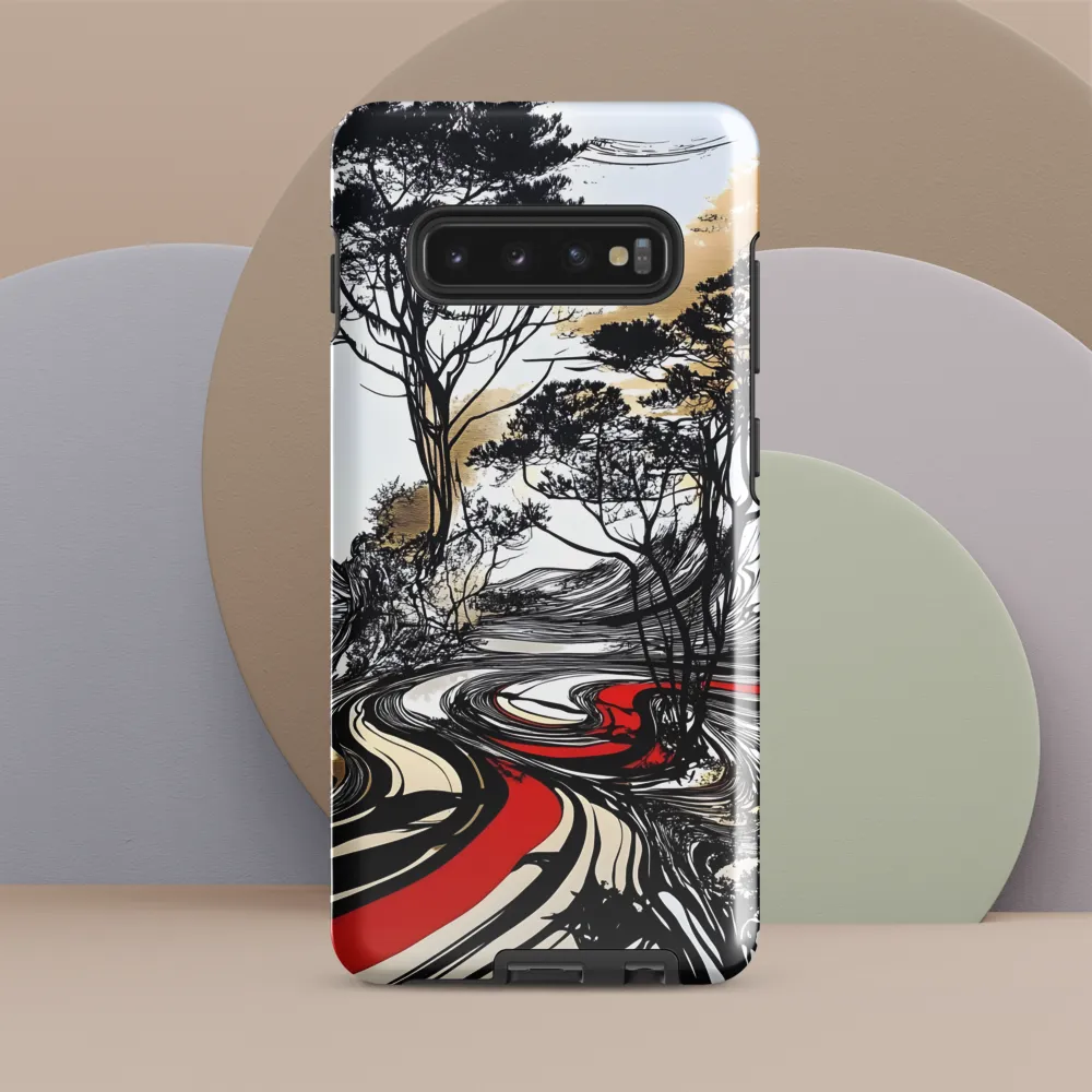 Serenity in Motion | Phone Case |  S10 Plus | Tough Case | Glossy