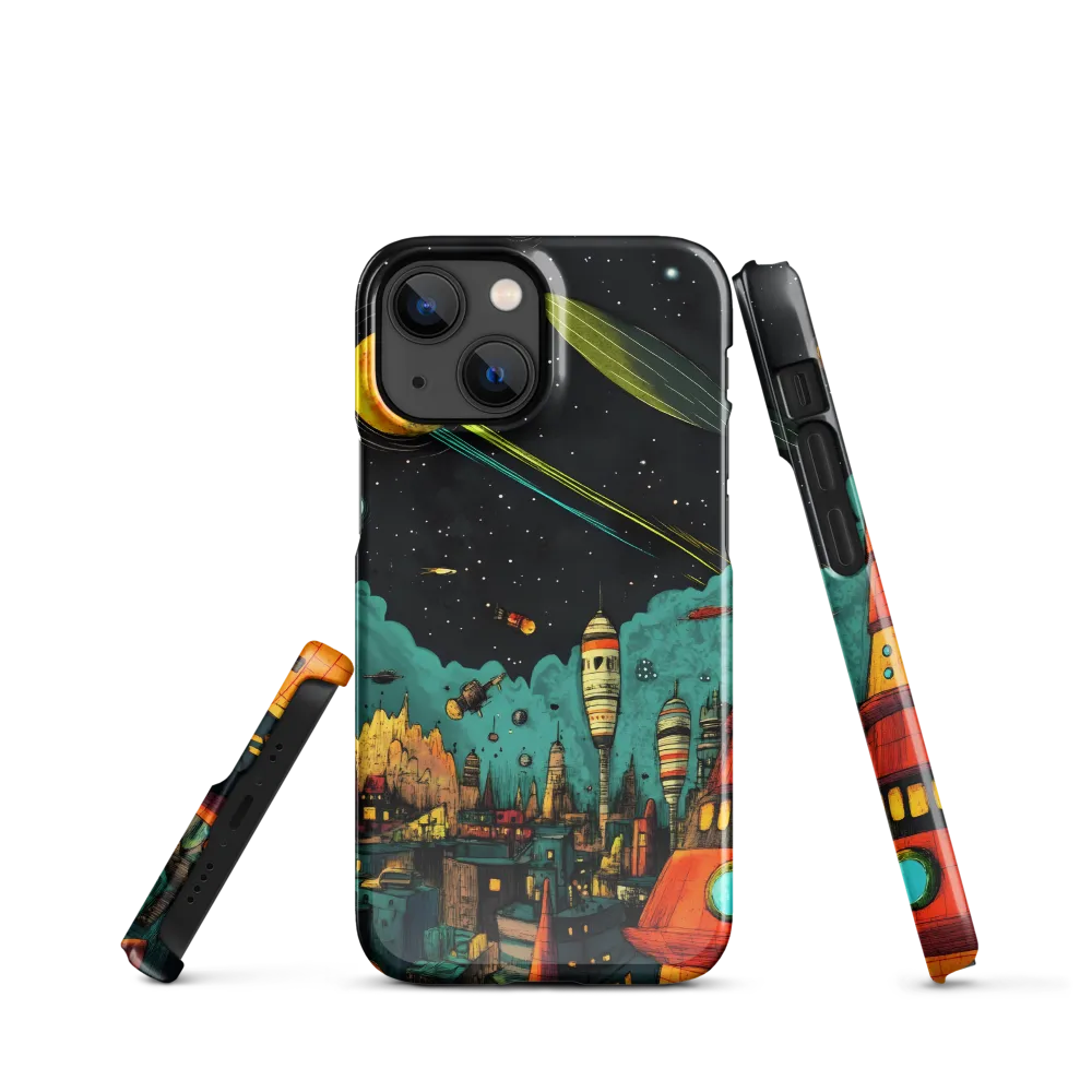 Galactic Cityscape: A Journey Through Imagination