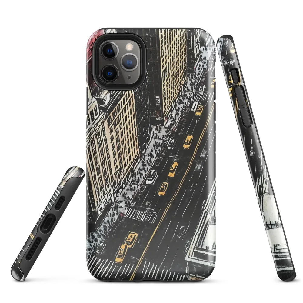 Aerial Symphony: City Pulse | Phone Case |  11 Pro Max | Tough Case | Glossy