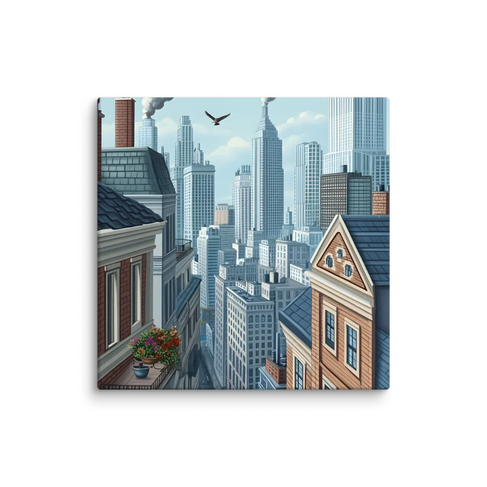 Urban Symphony | Canvas | 37″×37″