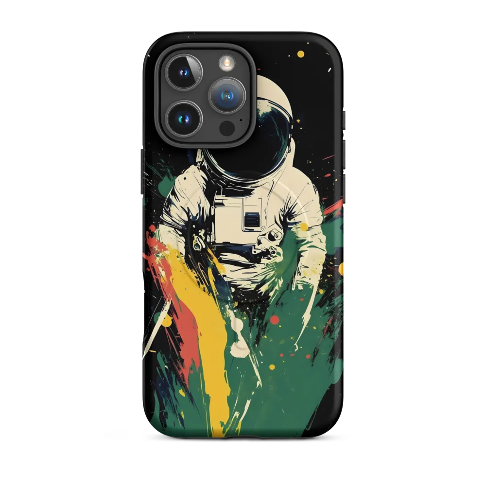 Cosmic Splash: The Astronaut's Journey