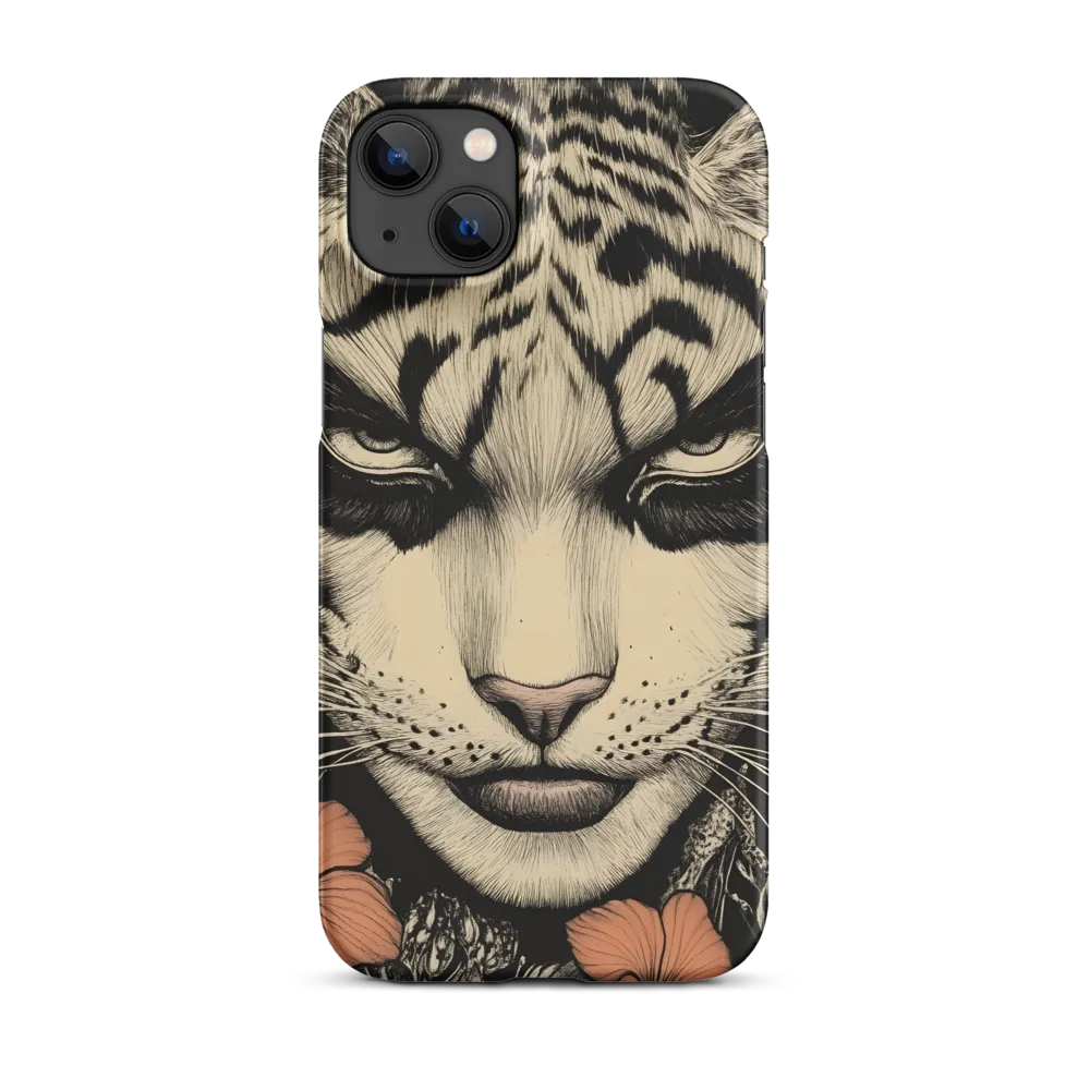 Feline Majesty: The Human-Leopard Connection | Phone Case |  14 Plus | Snap Case | Matte