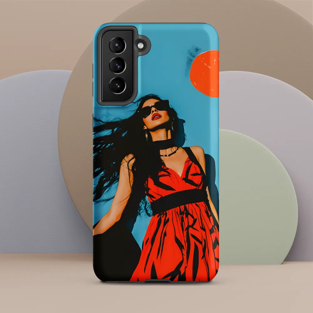 Sunset in Fashion: A Modern Portrait