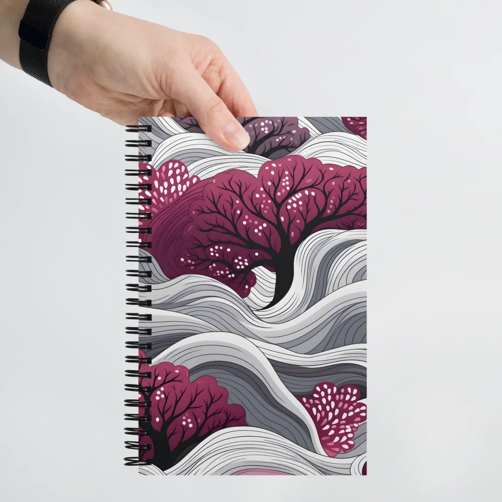 Harmony in Flow | Spiral Notebook