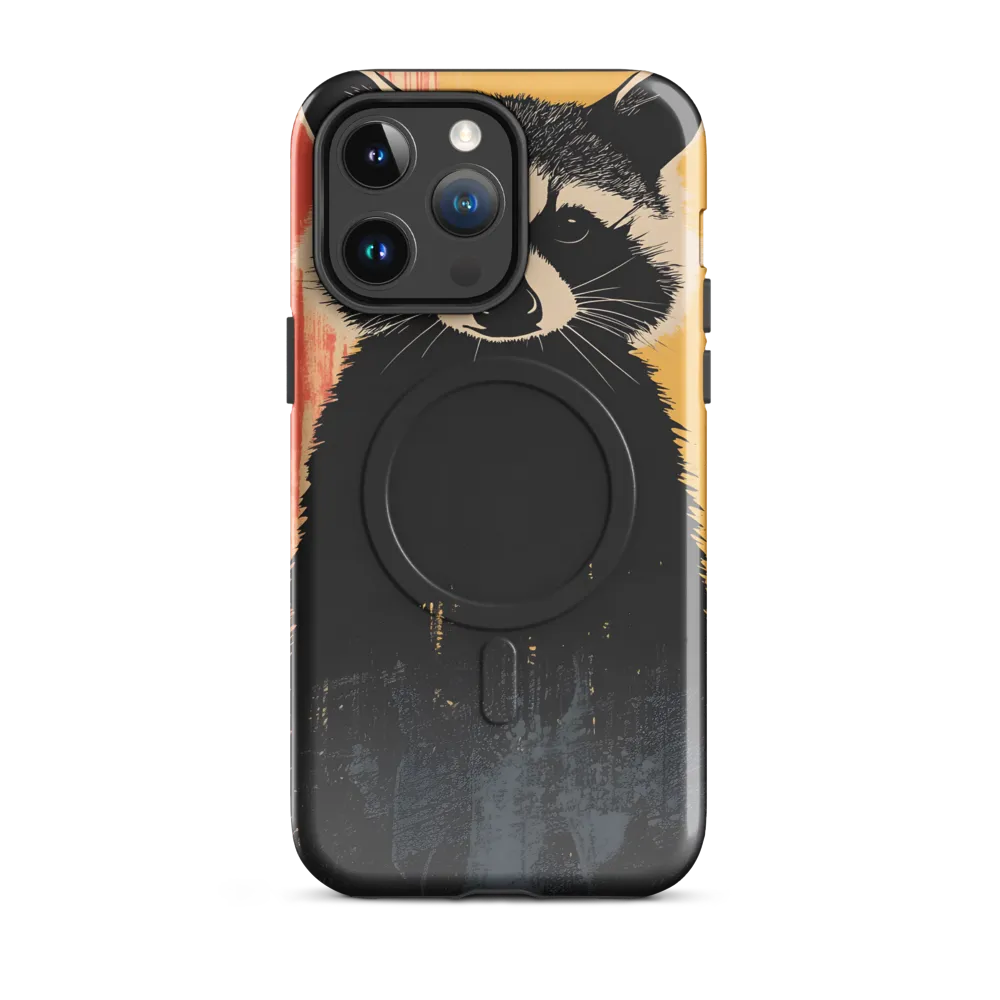Whimsical Raccoon Portrait