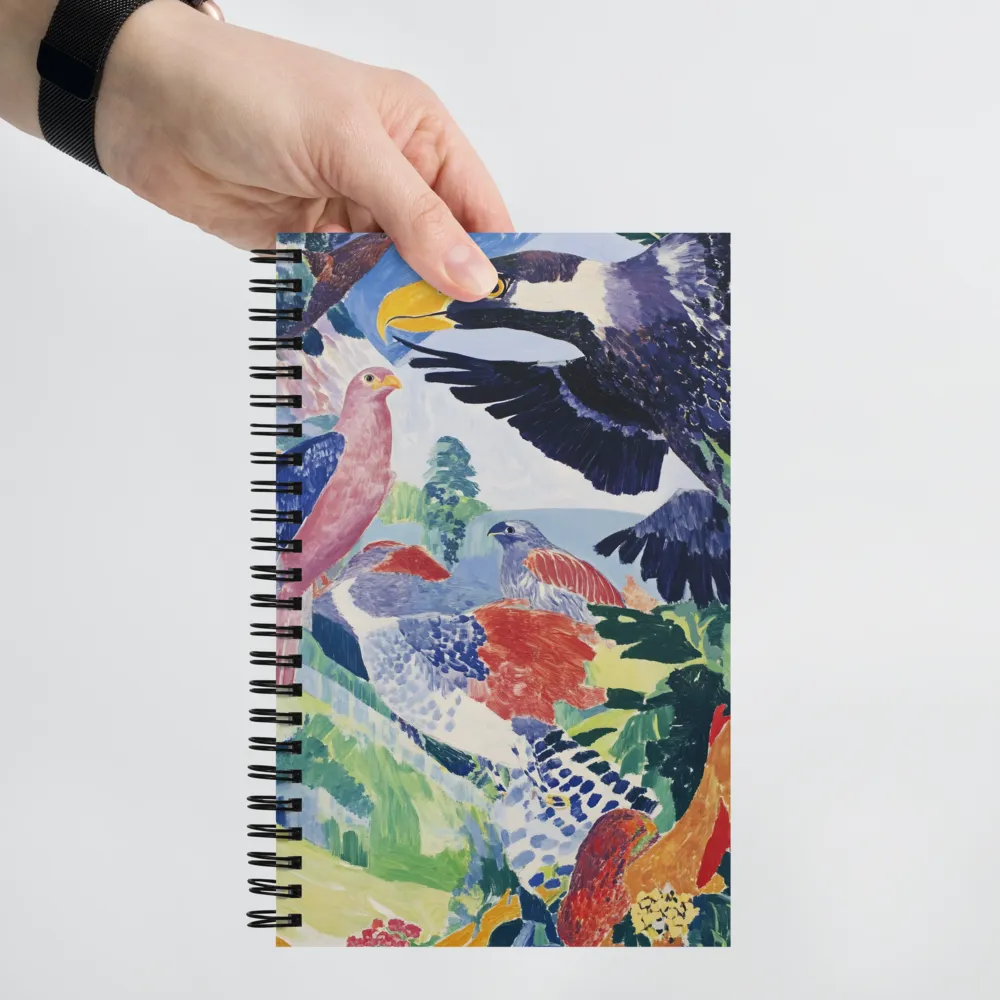 Symphony of Birds | Spiral Notebook