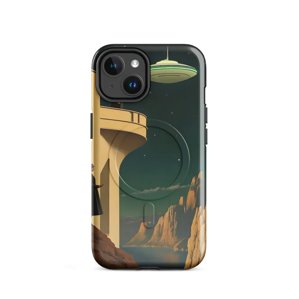 Encountering the Unknown | Phone Case |  14 | MagSafe® Tough Case | Glossy
