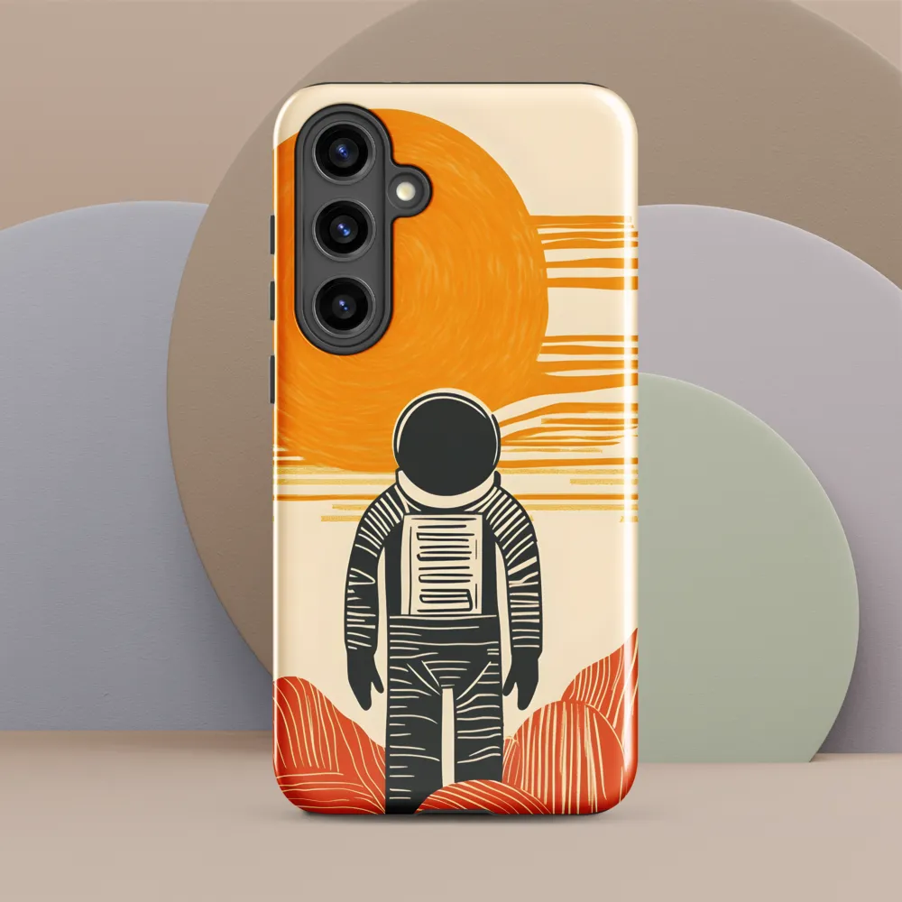 Contemplation on a Distant World | Phone Case |  S24 Plus | Tough Case | Glossy